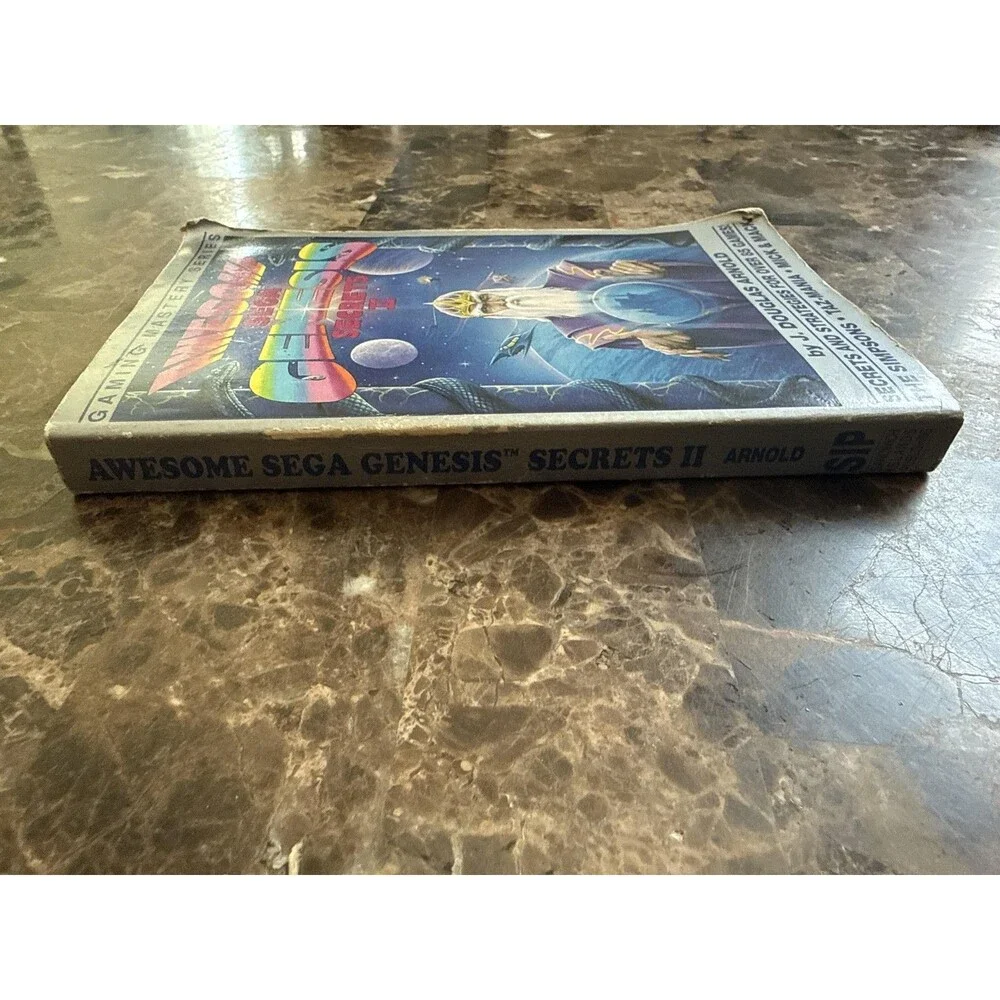Awesome Sega Genesis Secrets II Strategy Guide Book SIP Gaming Mastery Series